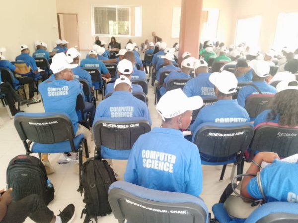 Cross-section of Students on the Orientation Day