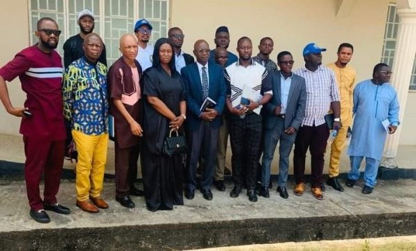 Cross-section of Administrative and Academic Staff Members on the Orientation Day
