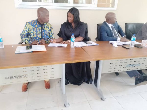 Cross-section of Administrative Staff Members on the Orientation Day