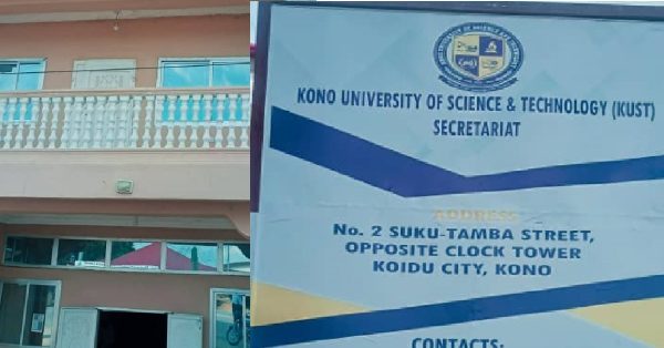 KUST Secretariat Building-Sign-Board 2024